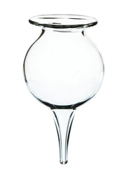 Short Stem Stout-Walled Thistle Funnel, Borosilicate Glass