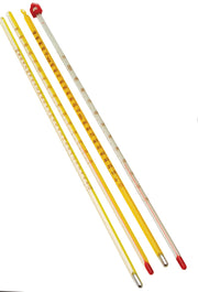 Red/Blue Spirit-Filled Thermometer, -10 to 150°C