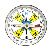 Aluminum Plotting Compass, 2" Diameter