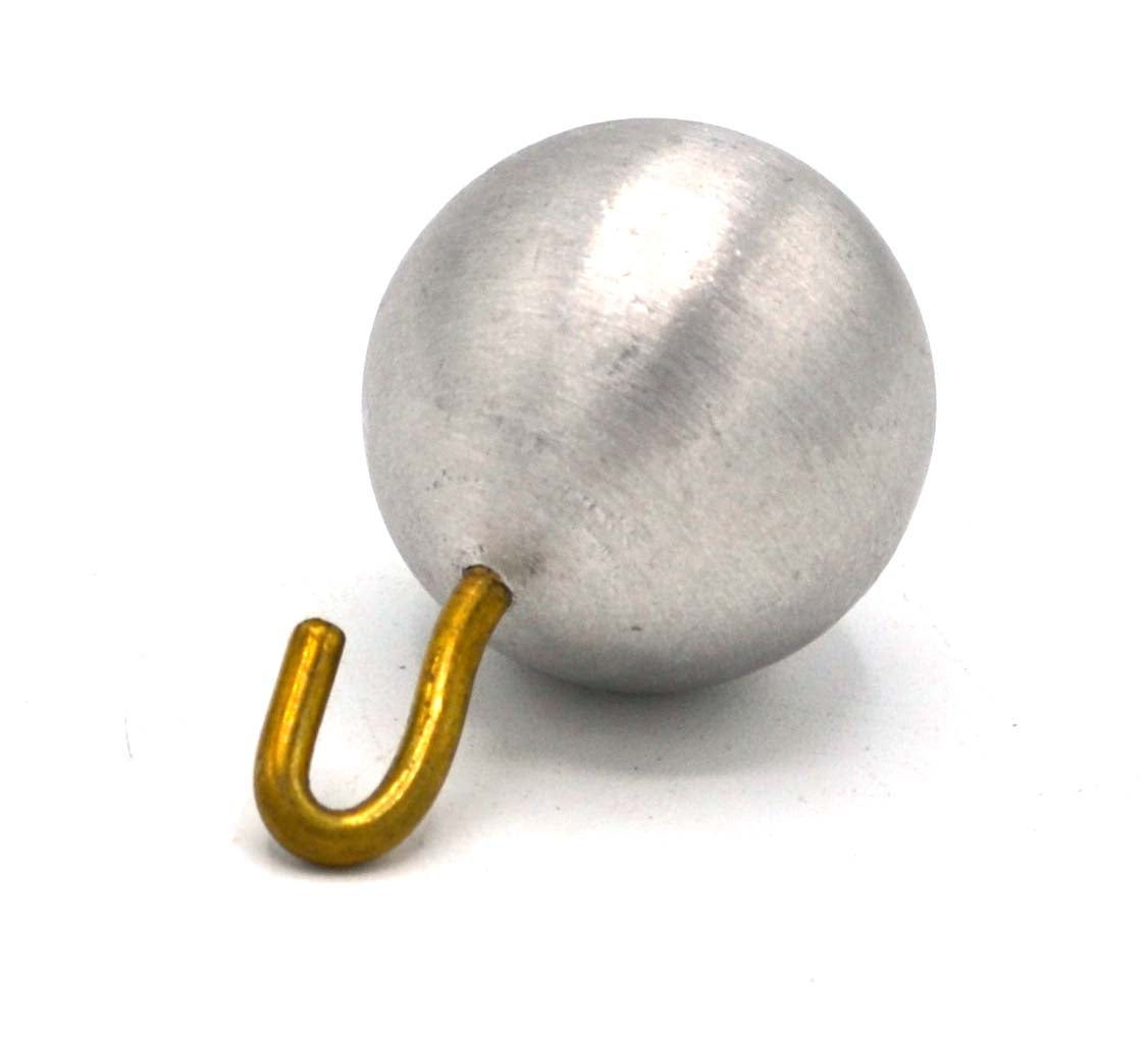 Aluminum Pendulum Bob with Hook, 25mm