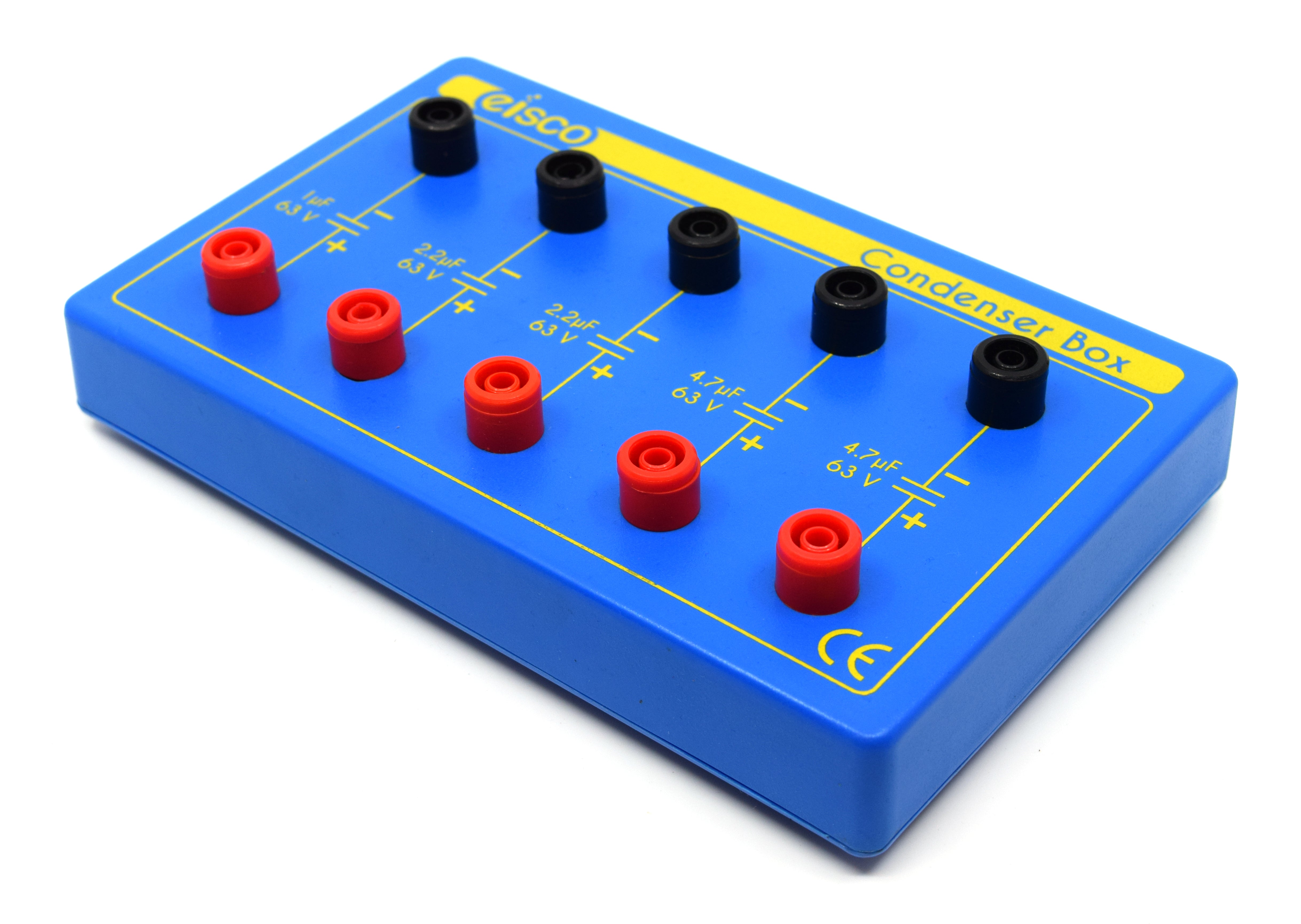 5-Capacitor Condenser Box, 1 to 4.7 microFarad