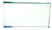 Rectangular Refraction Glass Block, 125 x 65 x 18mm