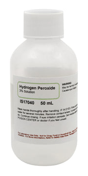 3% Hydrogen Peroxide Solution, 50mL