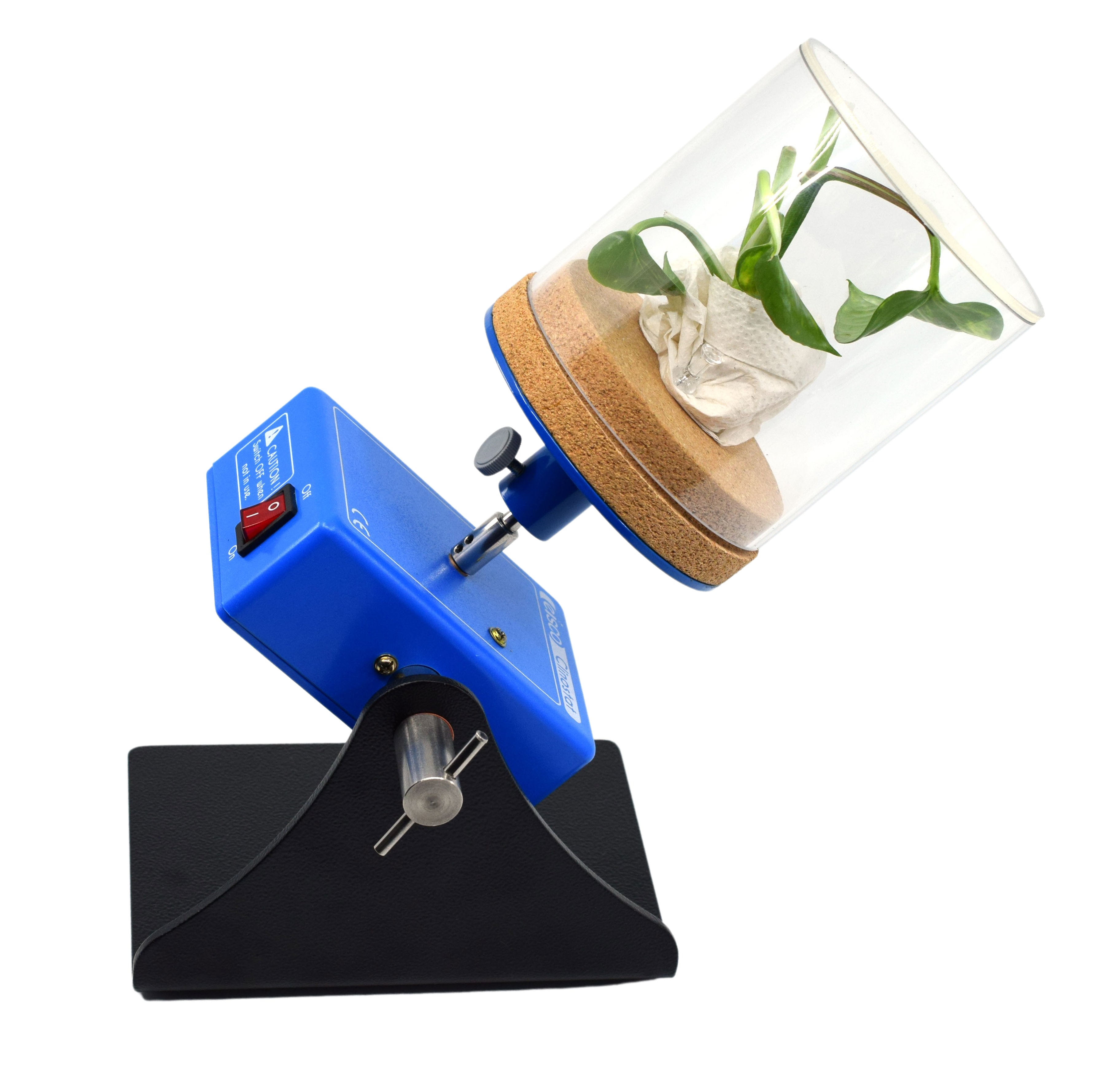 Electric Clinostat for Geotropism and Heliotropism