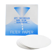 Premium Qualitative Filter Paper, 15cm, 100-Pack