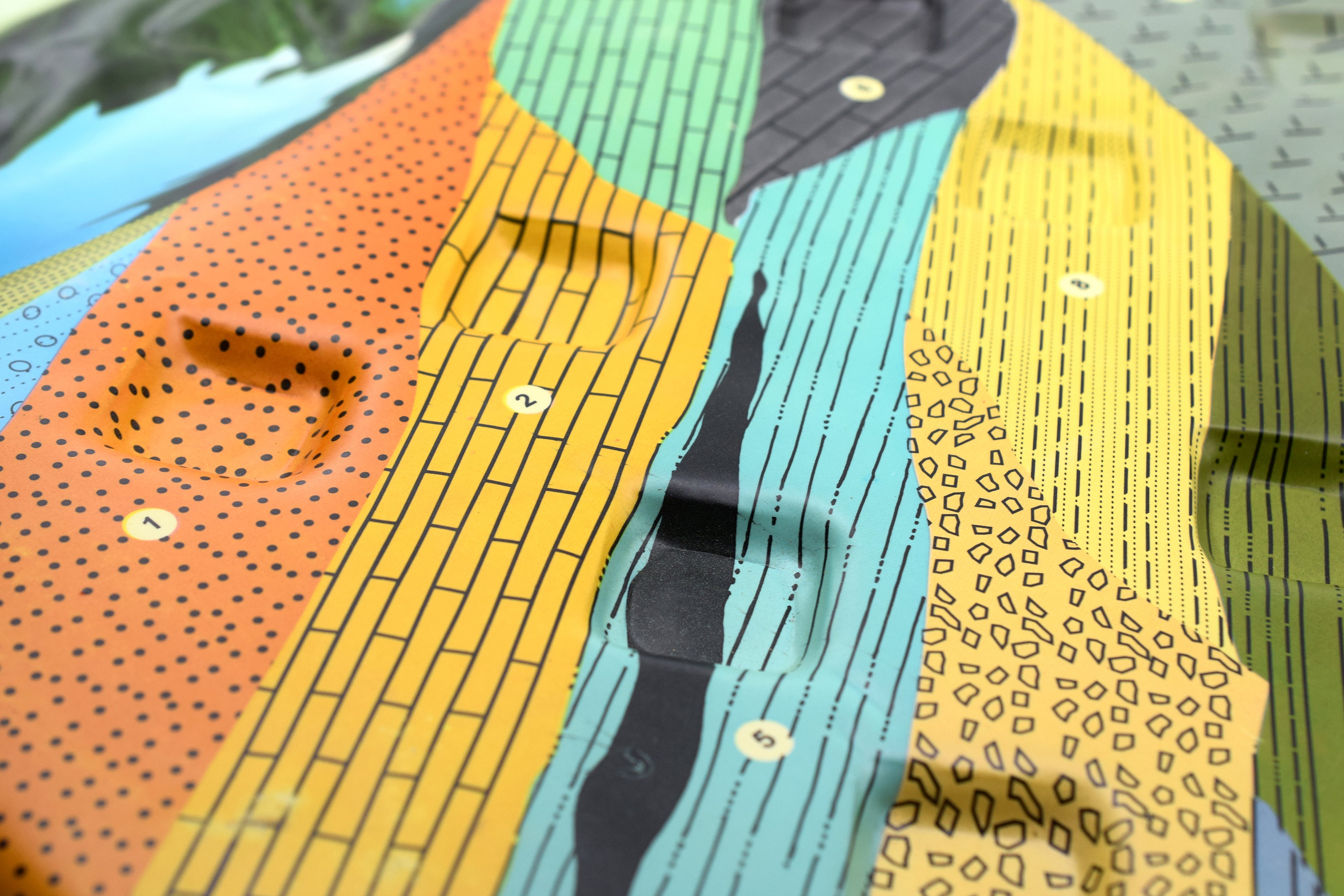 Rock Cycle 3D Cross-Section Model, 18 x 24"