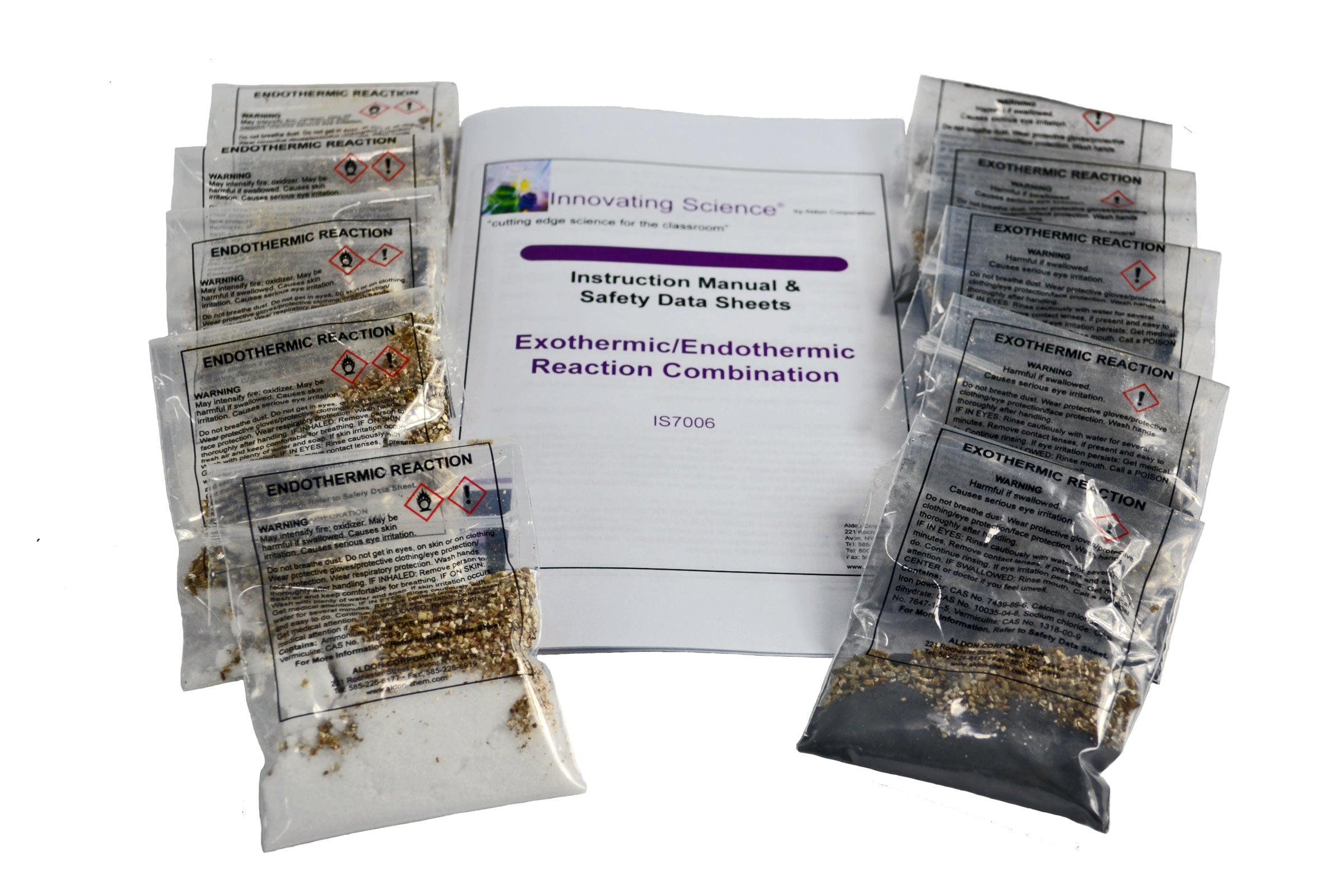 Innovating Science - Exothermic/Endothermic Combination Reactions Kit