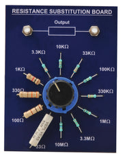 Resistance Substitution Board, 33Ω - 10MΩ
