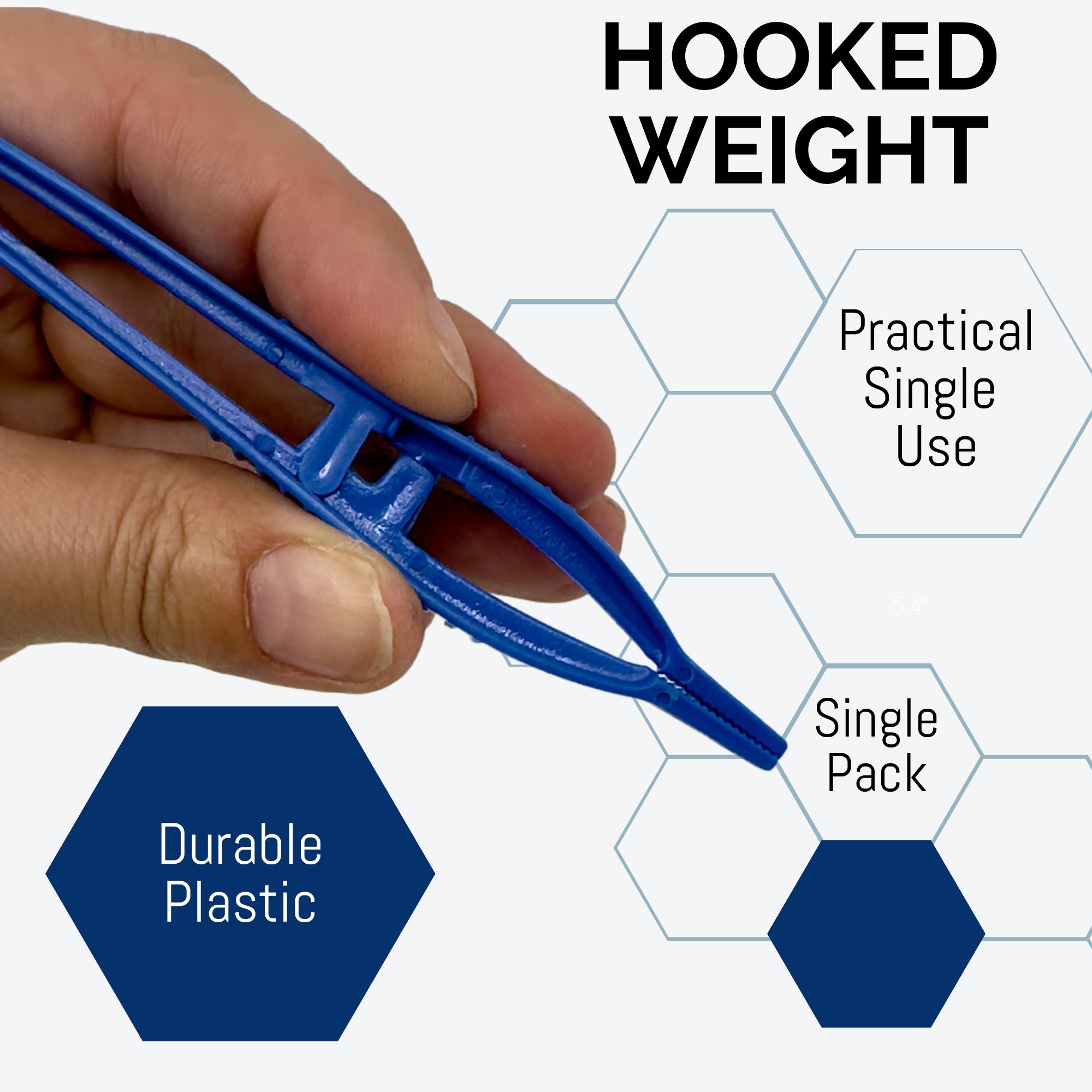 5" Disposable Plastic Forceps, Single