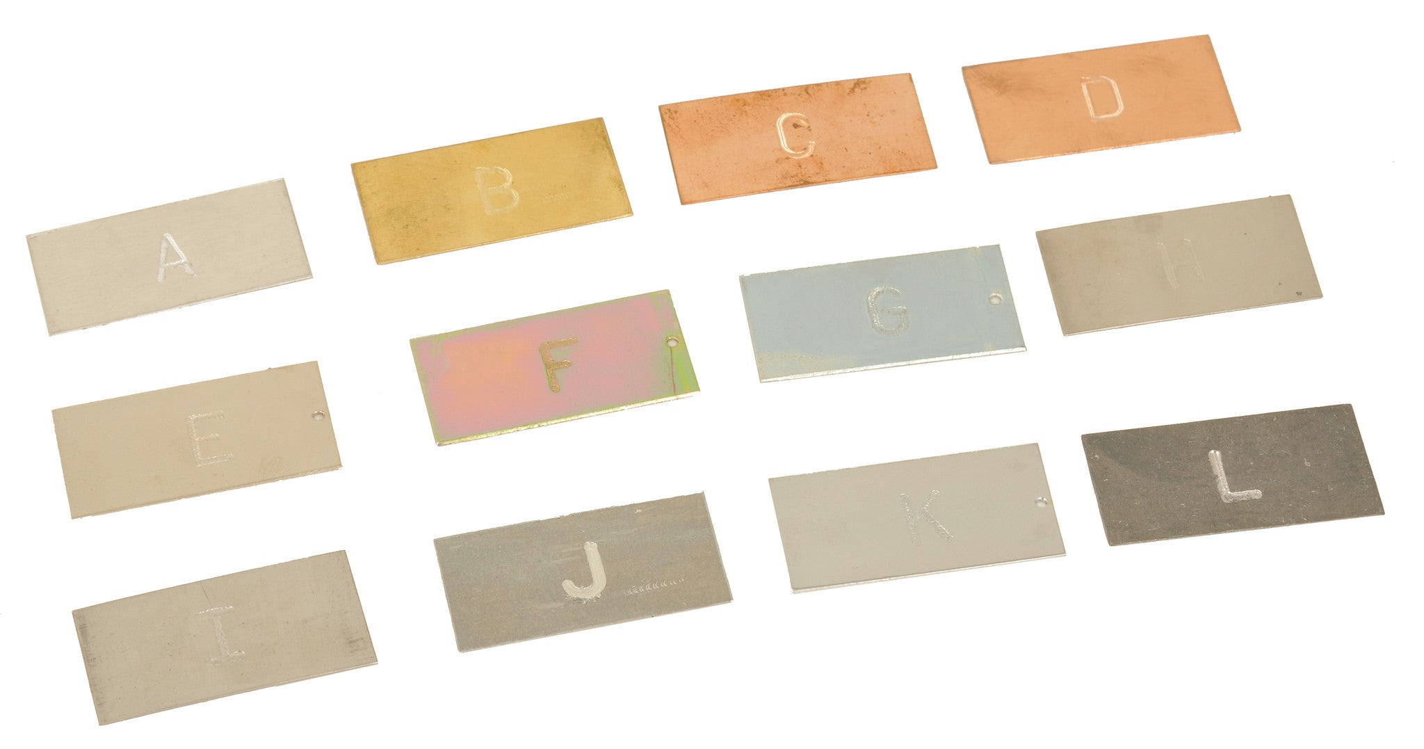 Metal Strip Set for Magnetism Experiments
