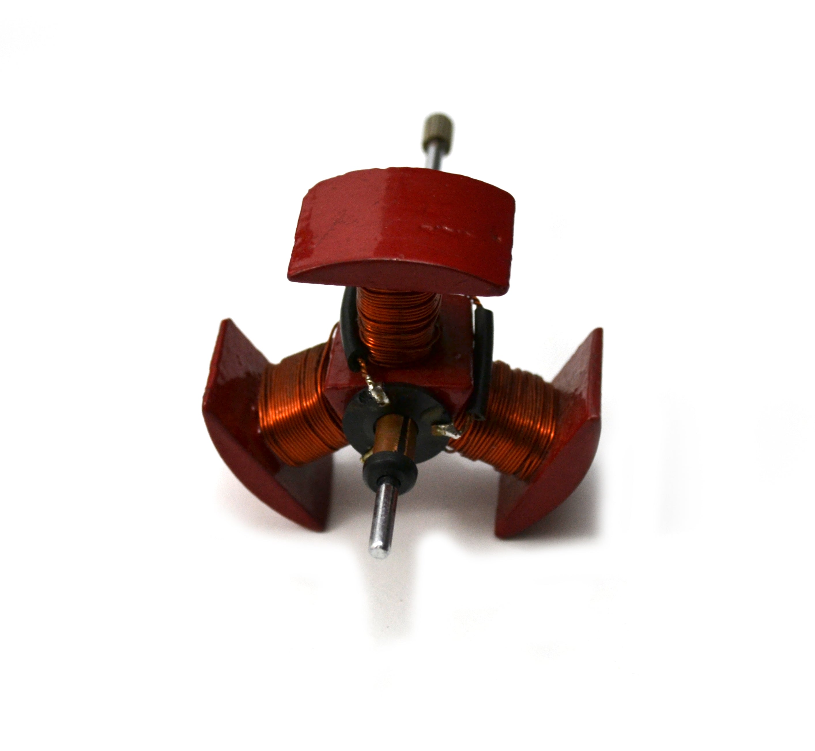 Electric Motor Demonstration with 2, 3, and 4 Pole Armatures