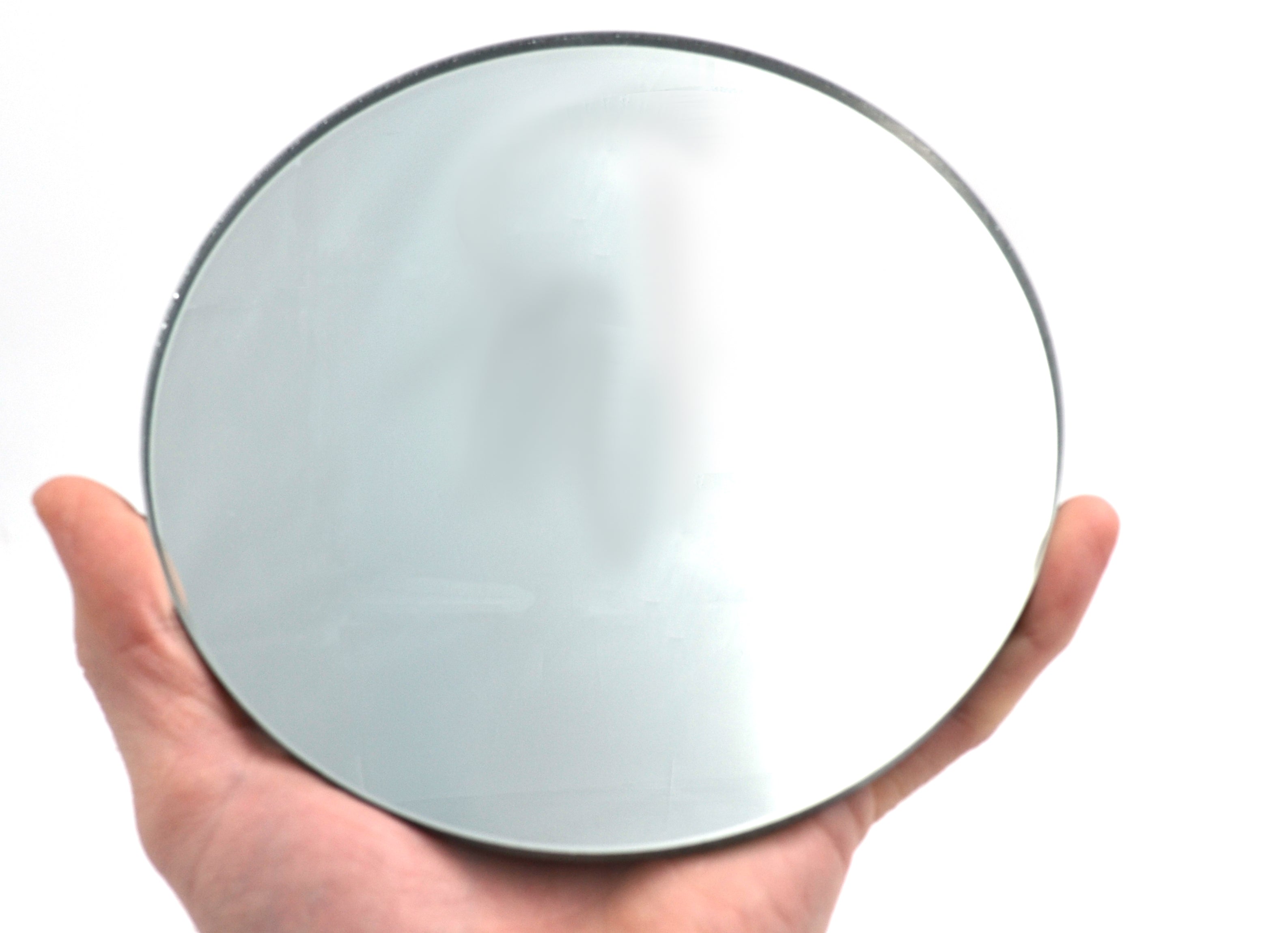 Round Convex Glass Mirror, 150mm (6") Diameter, 150mm Focal Length