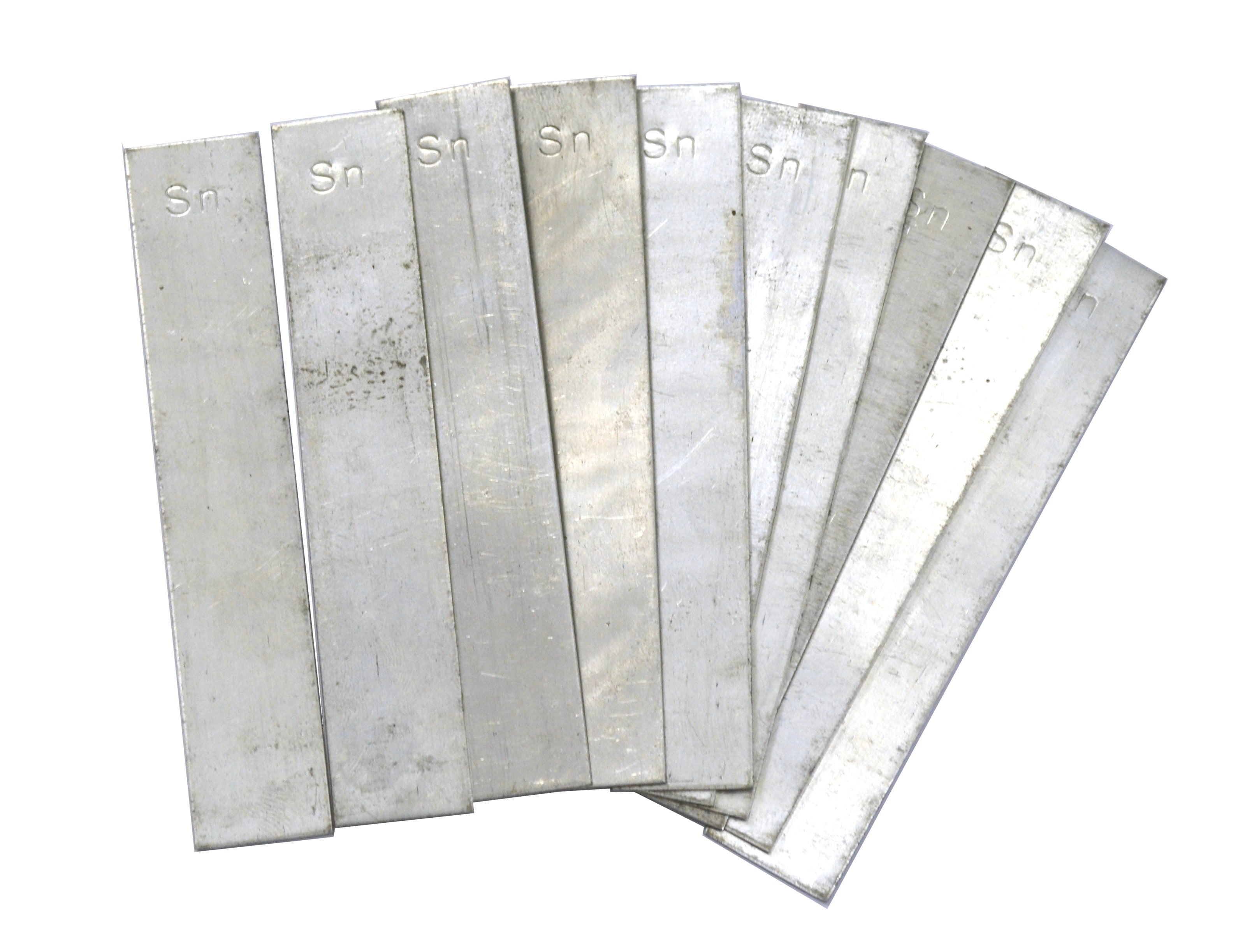Tin Electrode Strip, 100 x 19mm