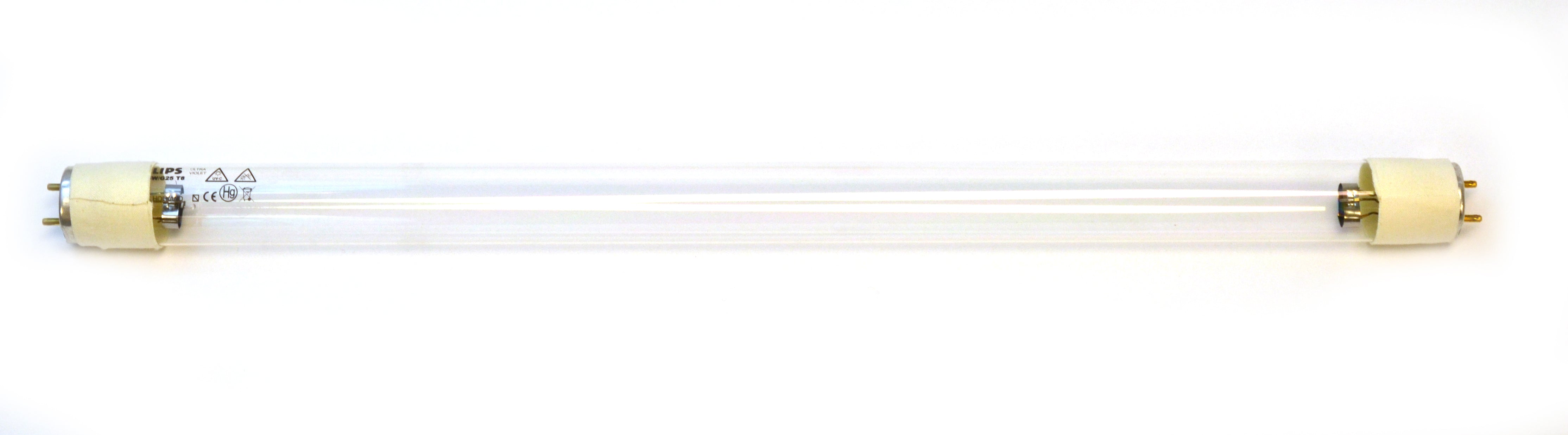 Replacement T8 25W UV Germicidal Bulb for Goggle Sanitizer Cabinet, 18"