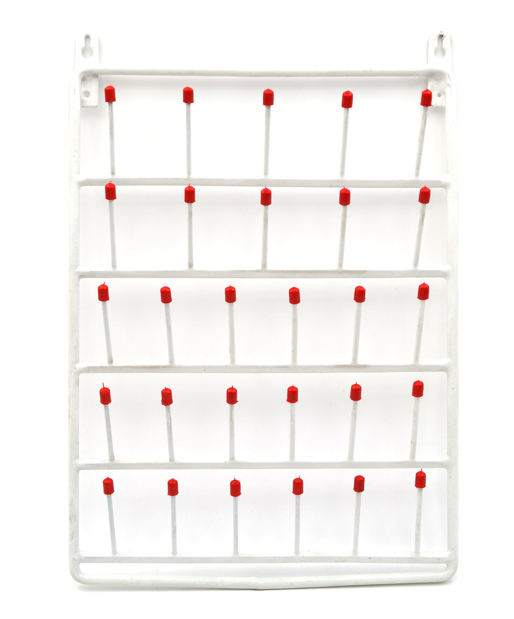 28-Peg Wall-Mounted Draining Rack
