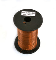 24 SWG Bare Copper Wire, 375ft Reel (0.56mm Dia)