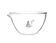 Flat Bottom Evaporating Basin with Spout, 76mm Diameter, Borosilicate Glass
