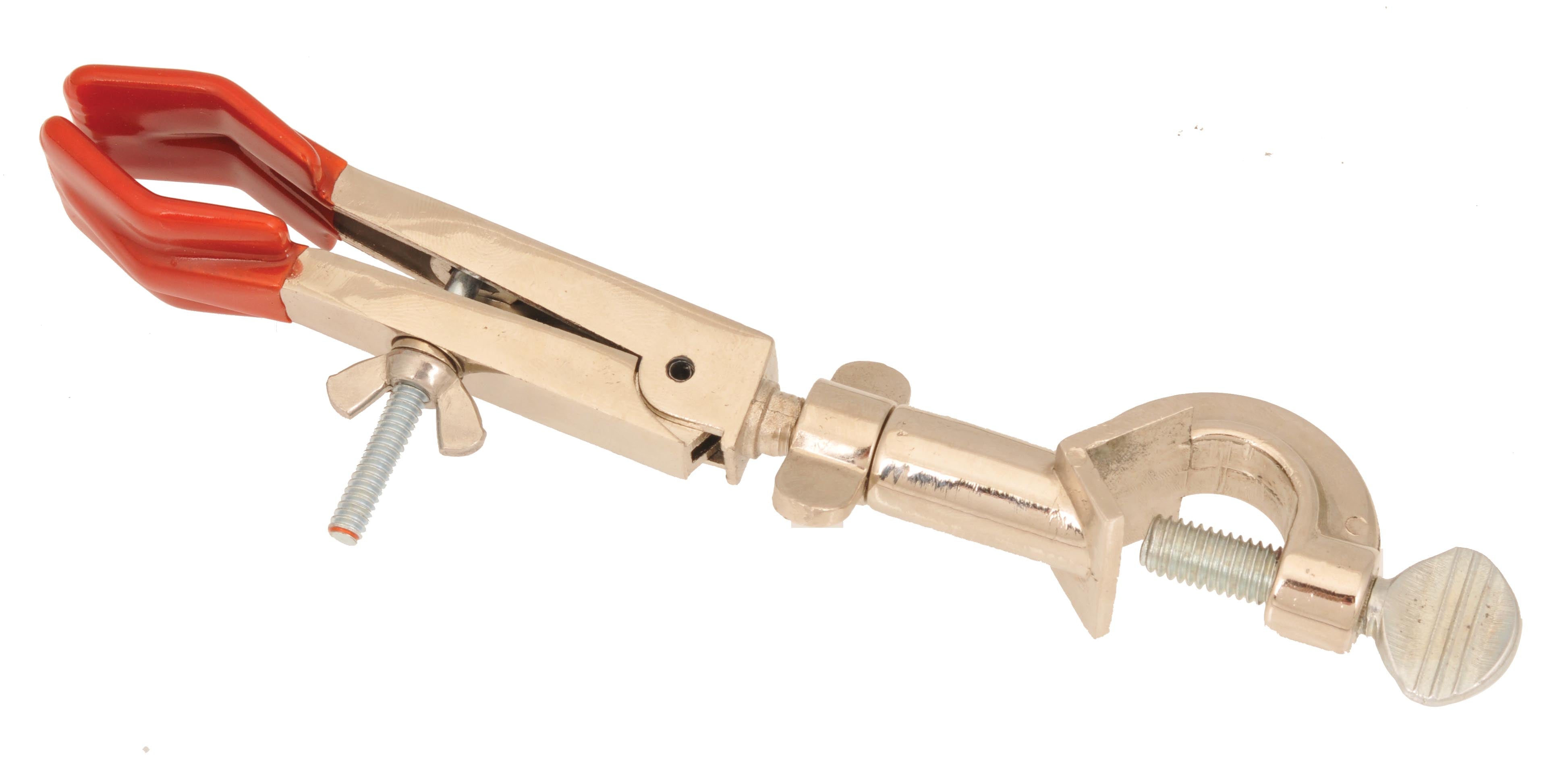 2-Prong Single-Adjustable Universal Clamp with Boss Head, Large