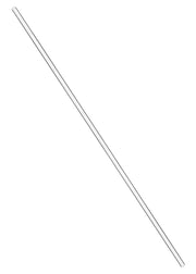 Borosilicate Glass Tubing, 20 inch, 0.28 inch OD and 0.19 inch ID