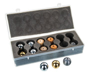 6-Piece Drilled Ball Set in Plastic Case