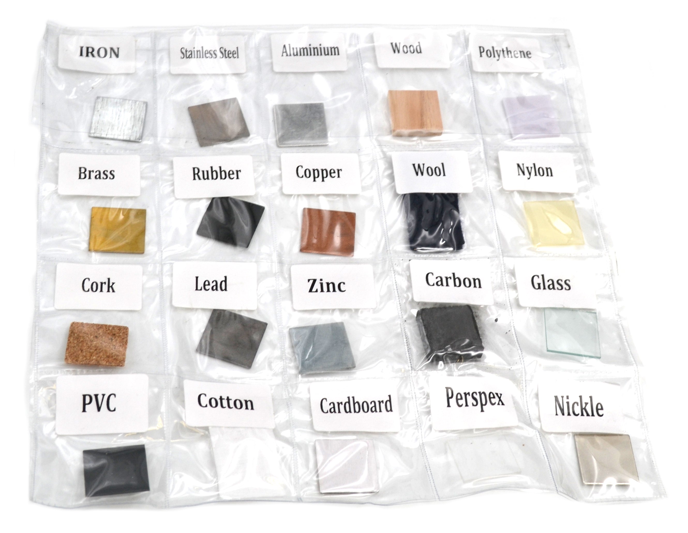 20-Piece Materials Collection Set (Magnetic and Non-Magnetic)