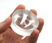 Double Concave Glass Lens, 50mm Diameter, 100mm Focal Length, 16.5mm Thick