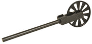 9" High-Speed Low-Friction Spoke Pulley, 2.5" Diameter