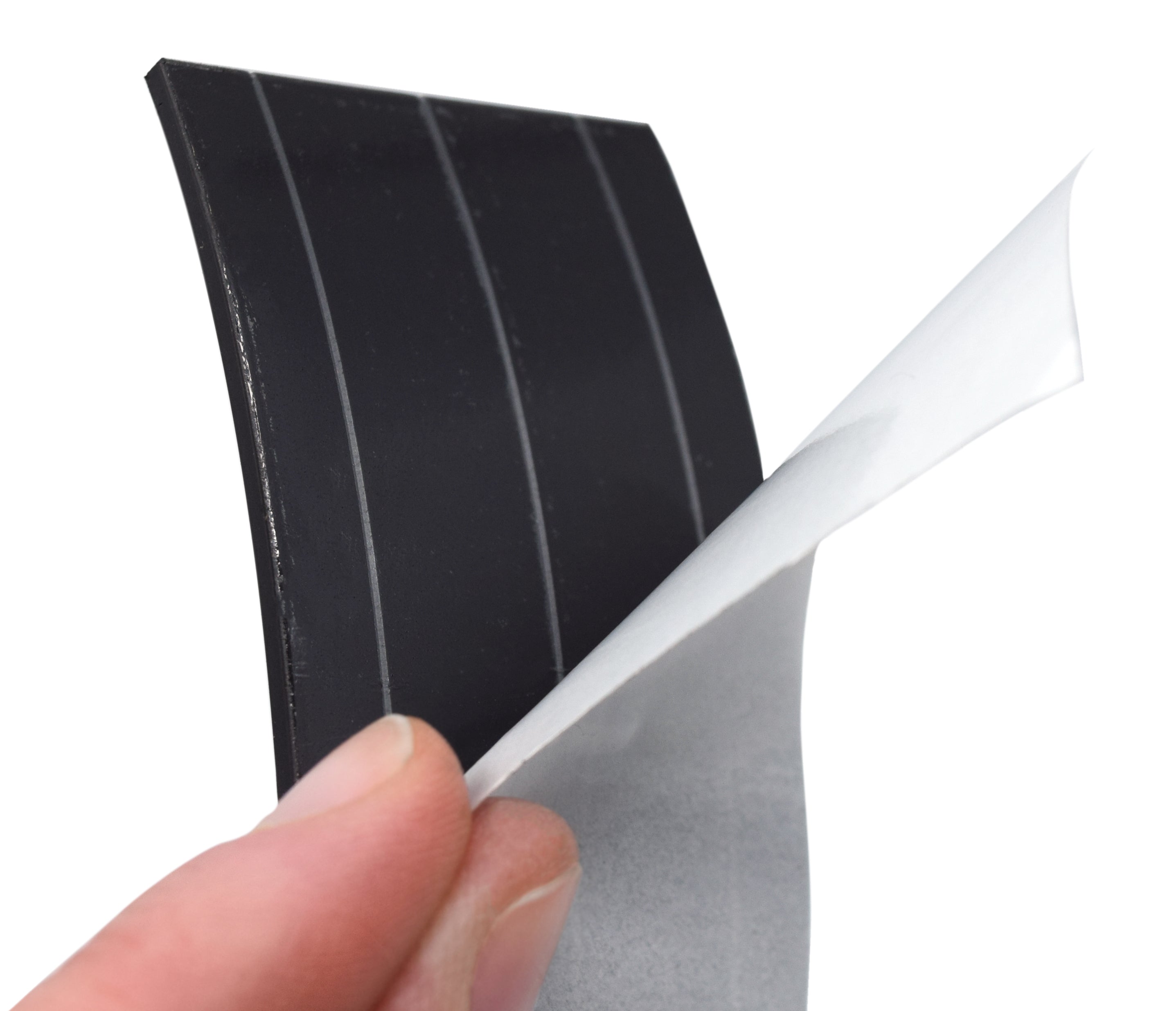 Flexible Adhesive Rubber Magnetic Tape, 1.5" Wide, 12ft Roll