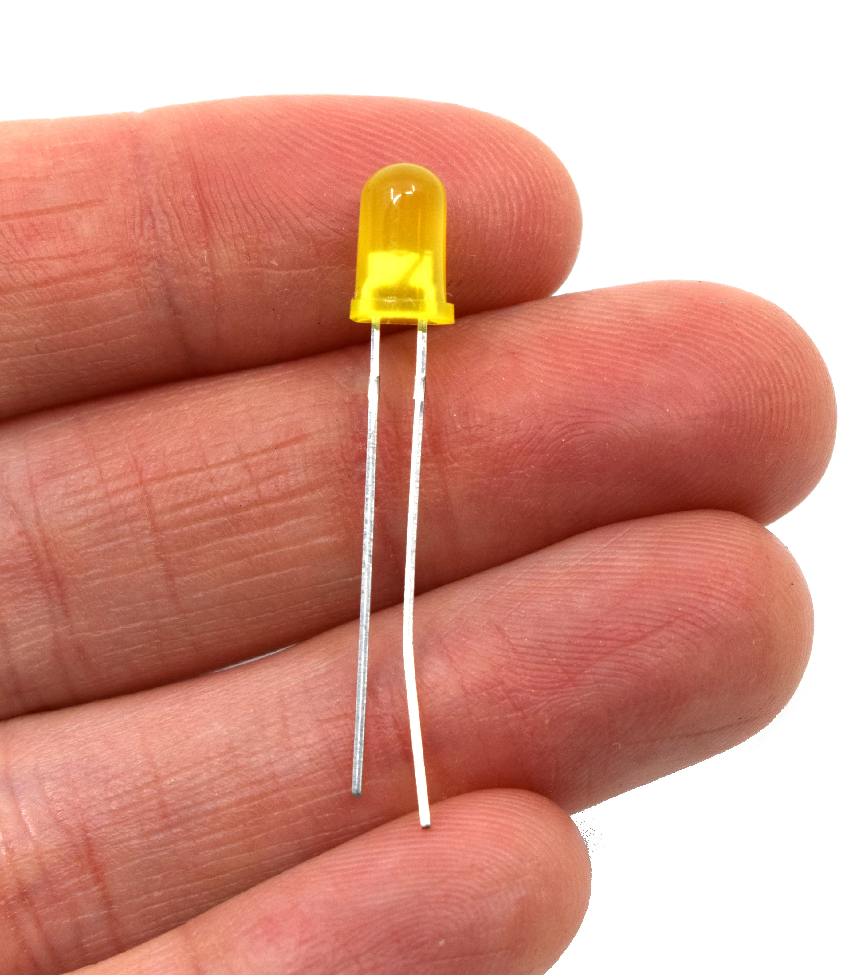 Yellow 5mm LED, 10-Pack
