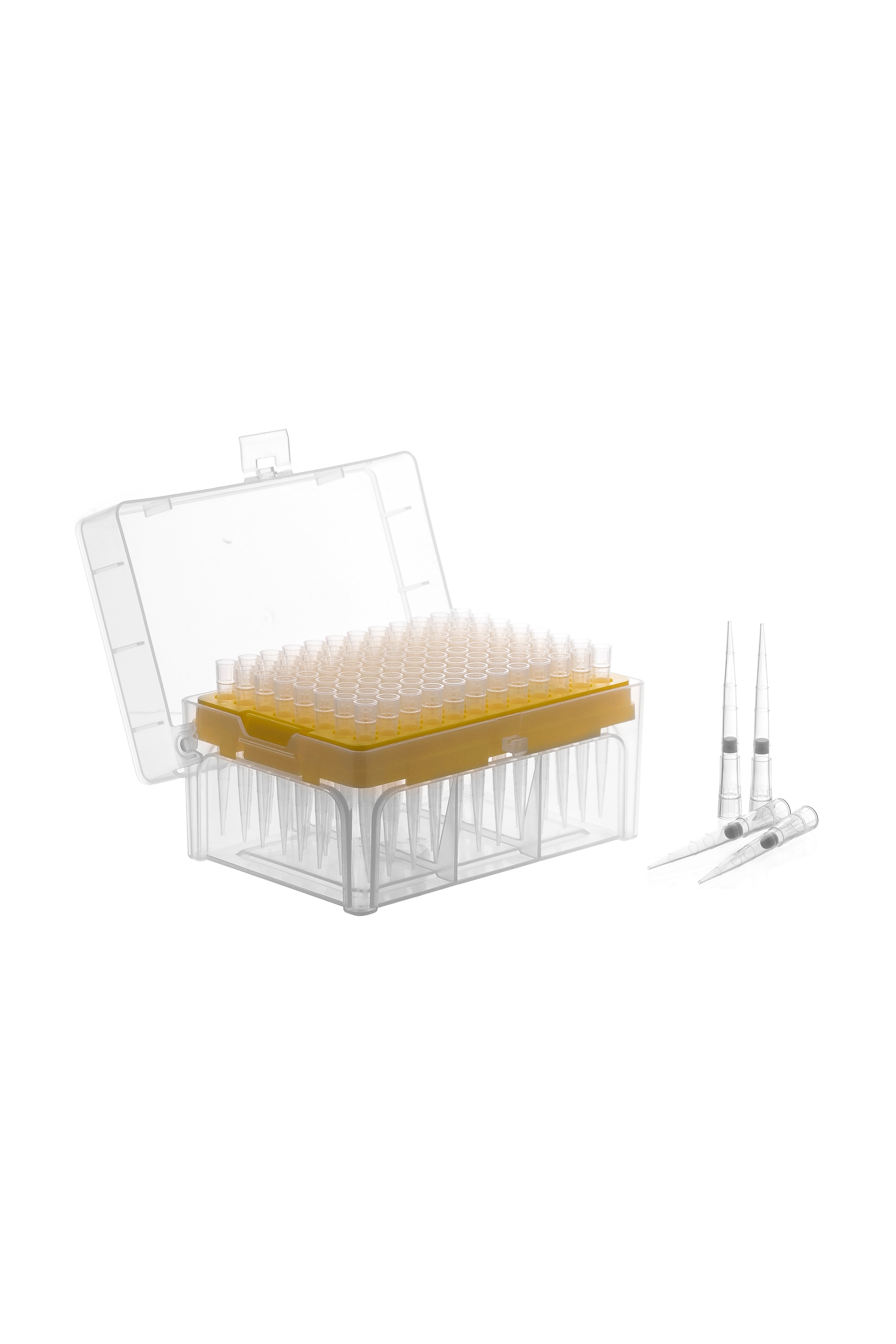 Graduated Filtered Micropipette Tips, Autoclavable, 96-Pack