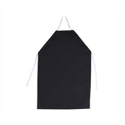 Small Black Rubber Vinyl Apron, 27 x 30"