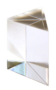 Right-Angled Acrylic Prism, 74mm Length, 50mm Hypotenuse