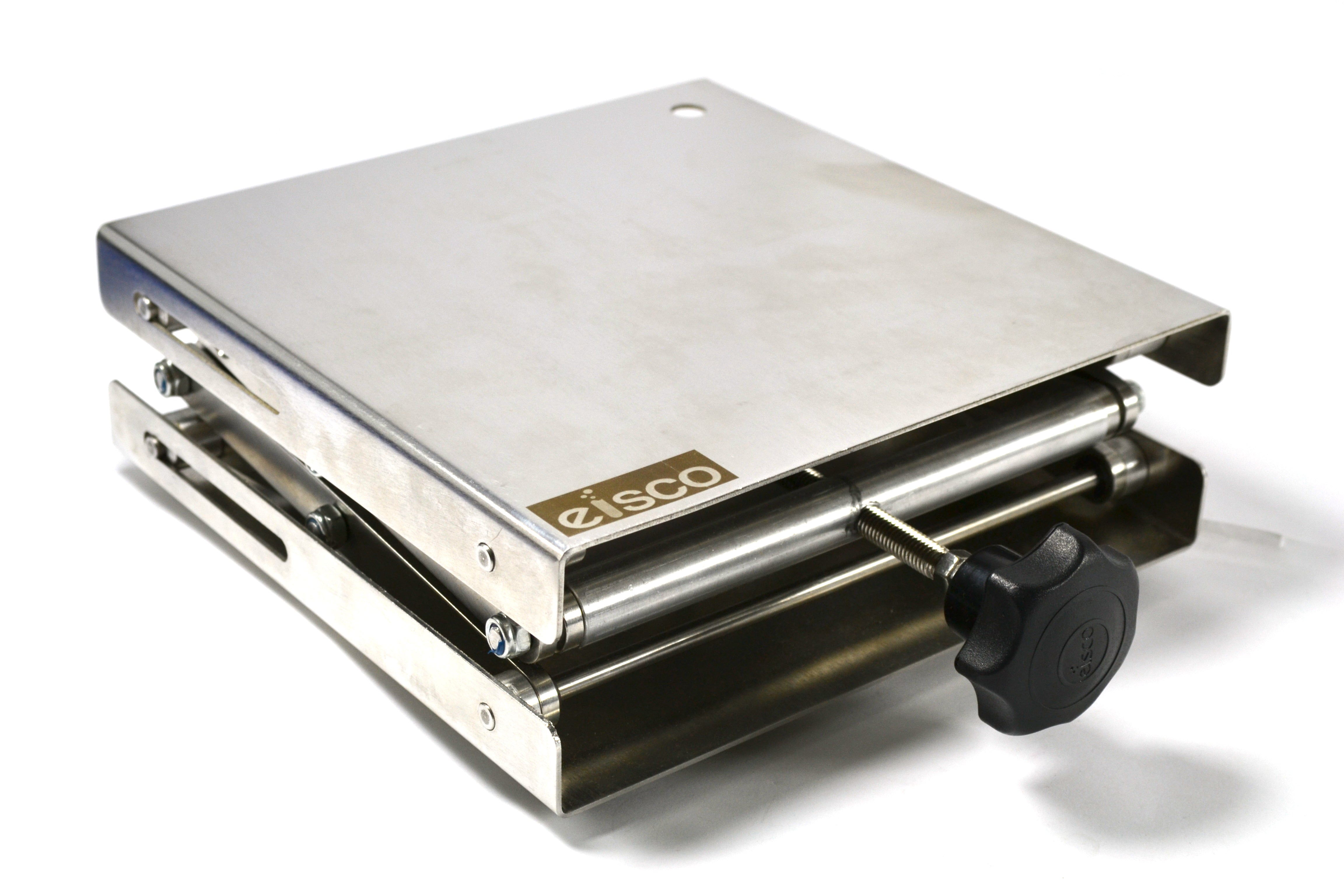 Stainless Steel Lab Jack, 8 x 8" Surface, 11" Max Height
