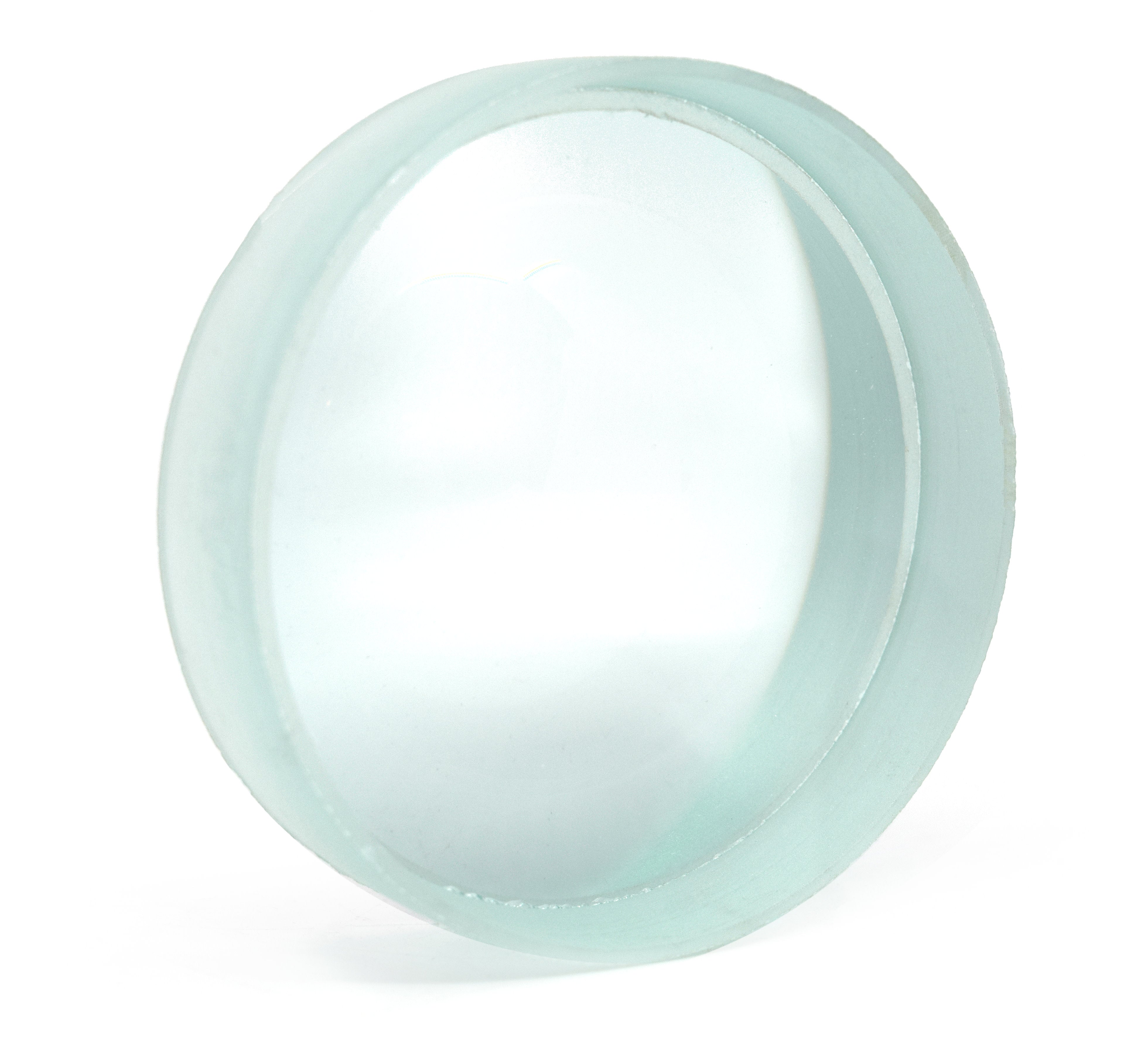 Optically Worked Double Concave Glass Lens, 75mm Diameter, 100mm Focal Length