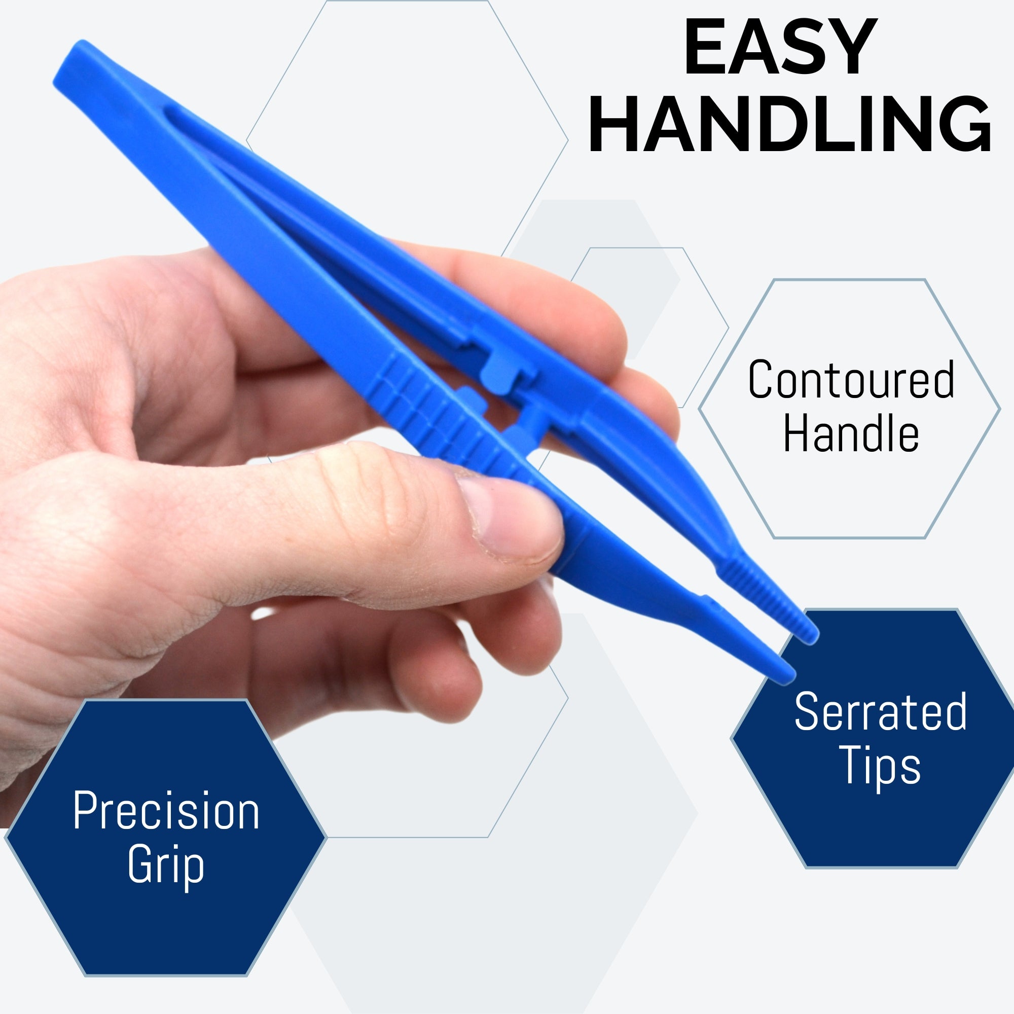5" Disposable Plastic Forceps, Single