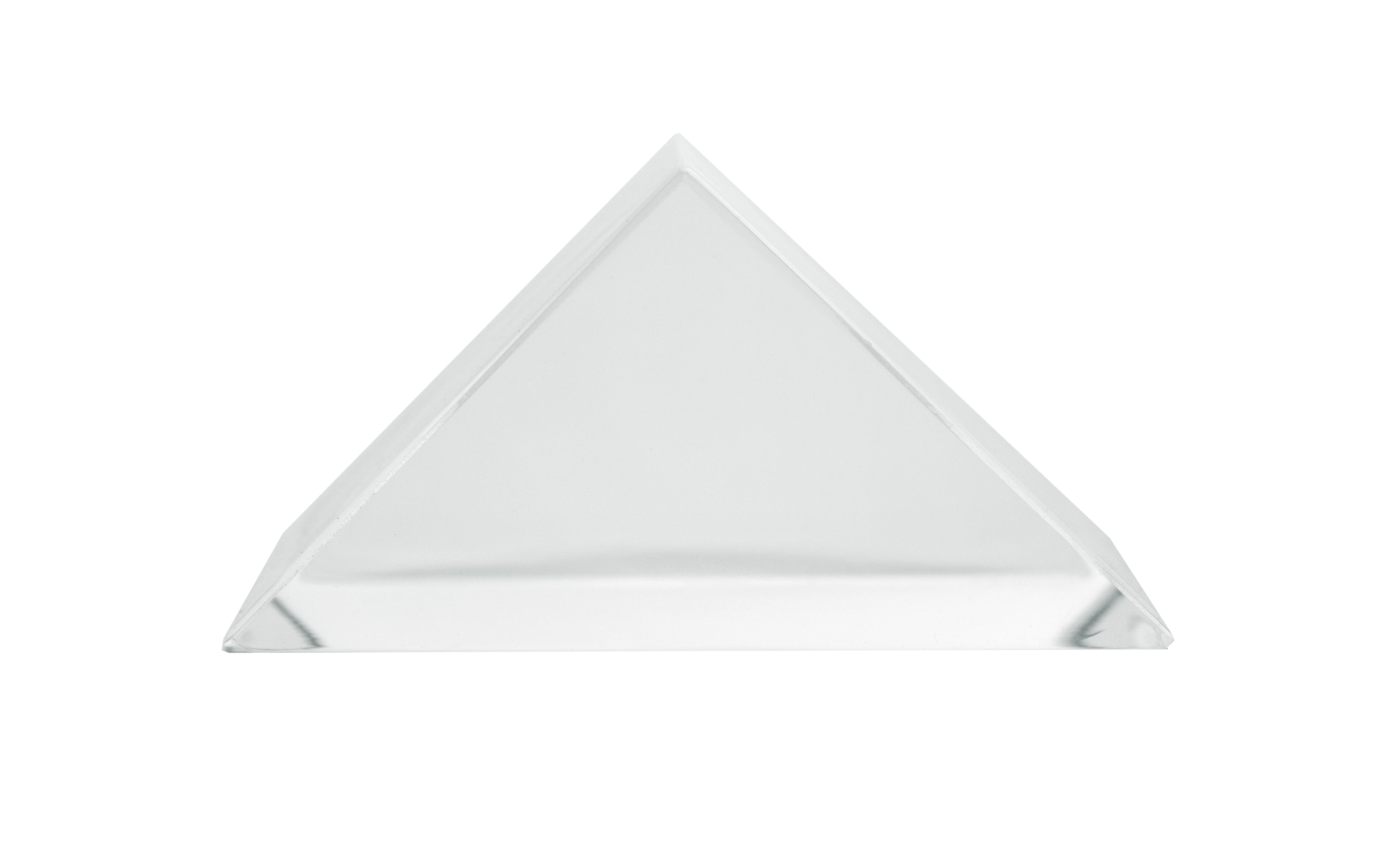 Right-Angled Acrylic Prism, 25mm Length, 35mm Hypotenuse