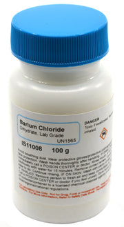 Laboratory Grade Barium Chloride Dihydrate, 100g