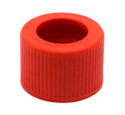 Open Threaded Red Plastic Screw Cap for 14/23 Glass Joint