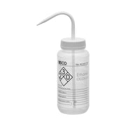 Ethanol Wash Bottle, LDPE, 2-Color Label, 500mL