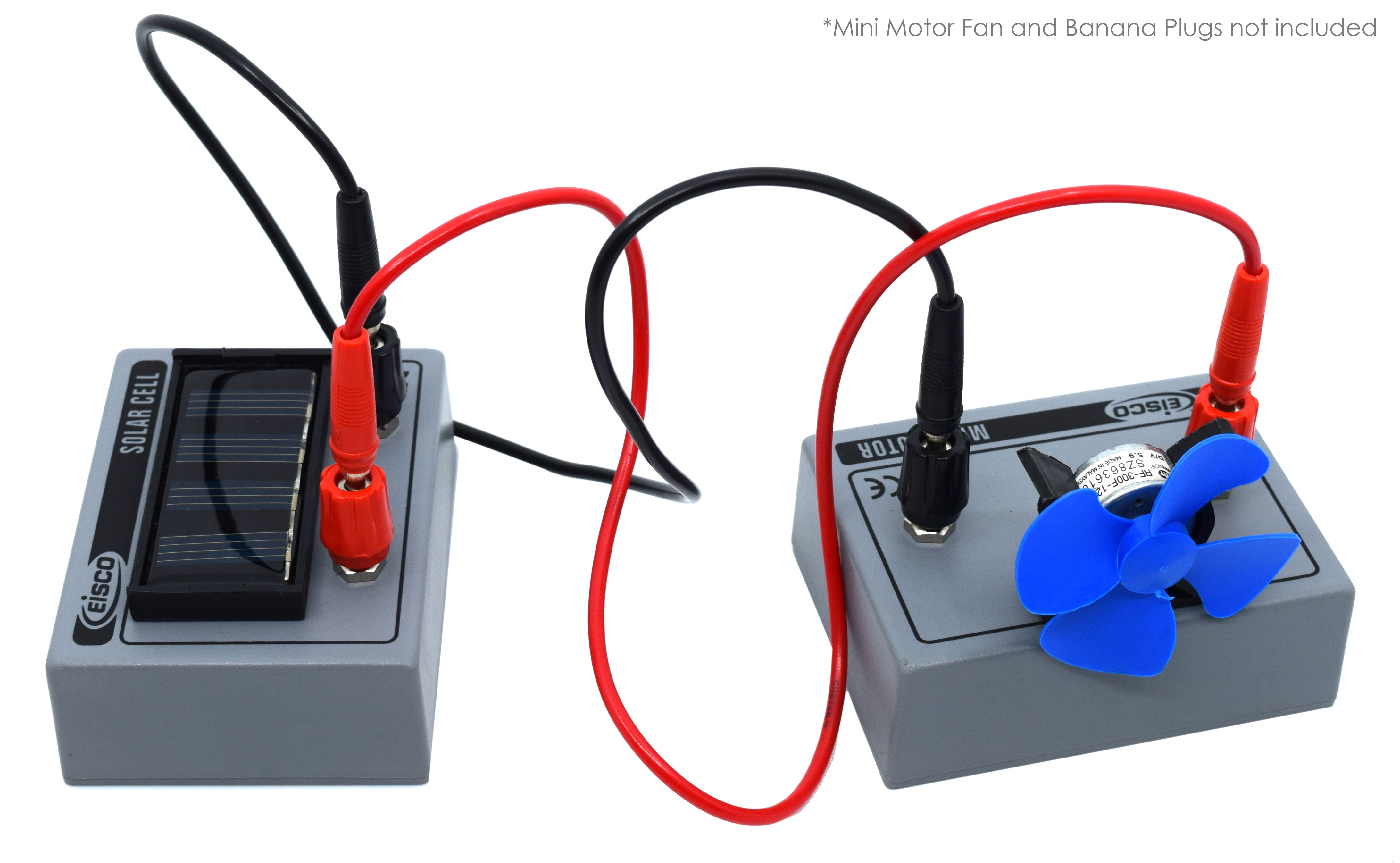 Small Solar Cell Unit with 4mm Terminals