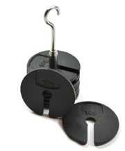 Zinc-Cast Slotted Mass Set with Hanger