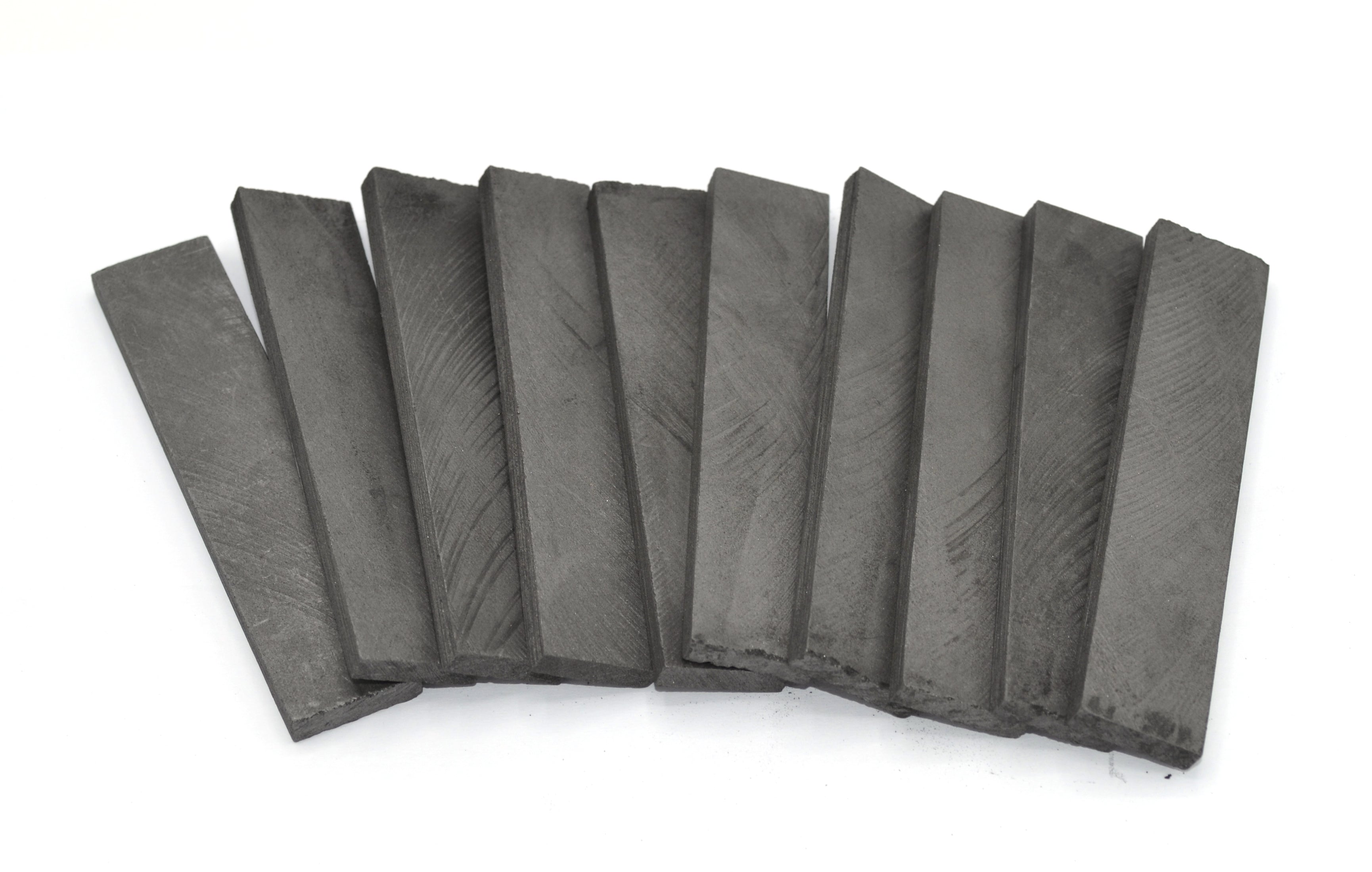Carbon Electrode, 100 x 20 x 5mm, 10-Pack