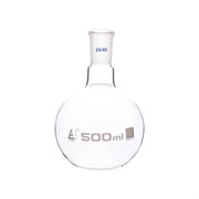 Flat Bottom Boiling Flask with 24/40 Ground Joint, 500mL, Borosilicate Glass