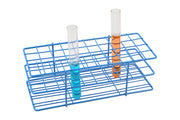 Epoxy-Coated Steel Wire Test Tube Rack, 40-Hole, 18-20mm