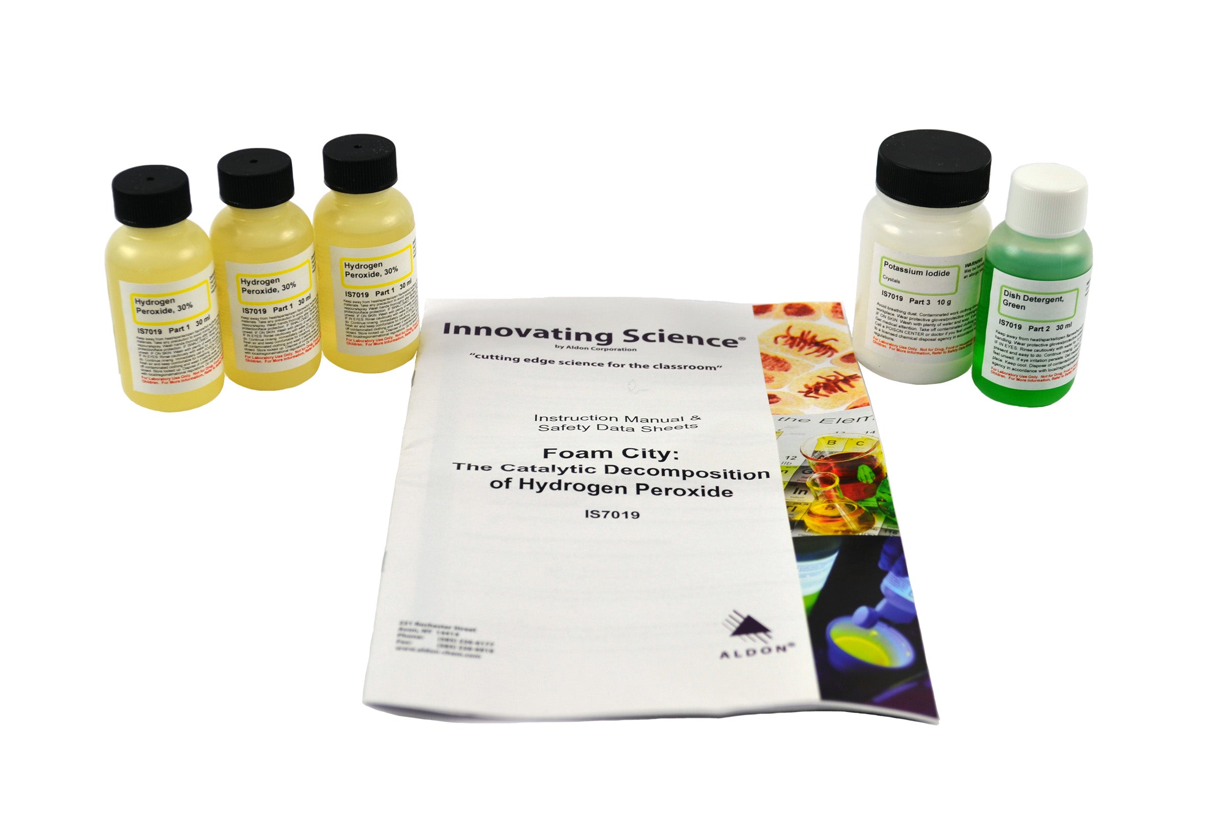 Foam City Chemistry Demo Kit - Repeatable 4-5x