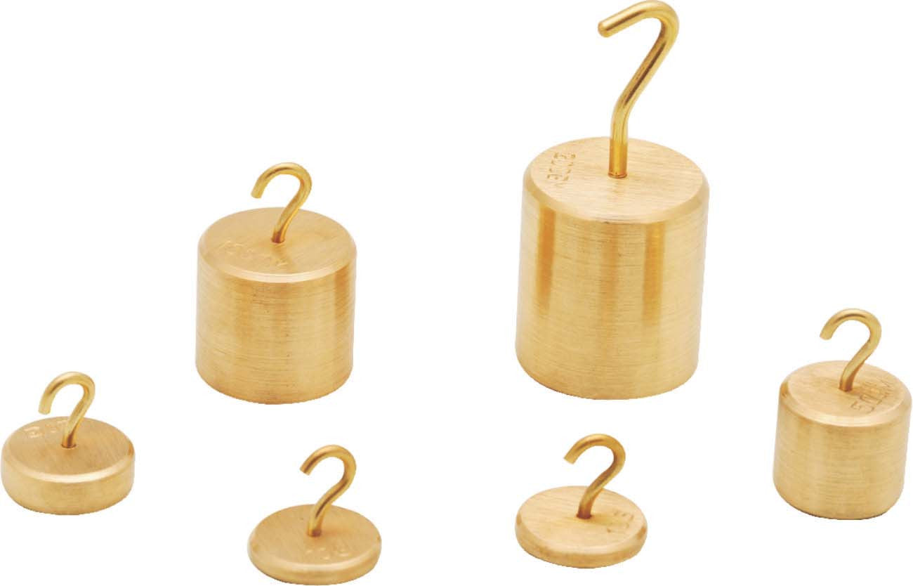 Individual Hooked Weights - Brass, 20gm.