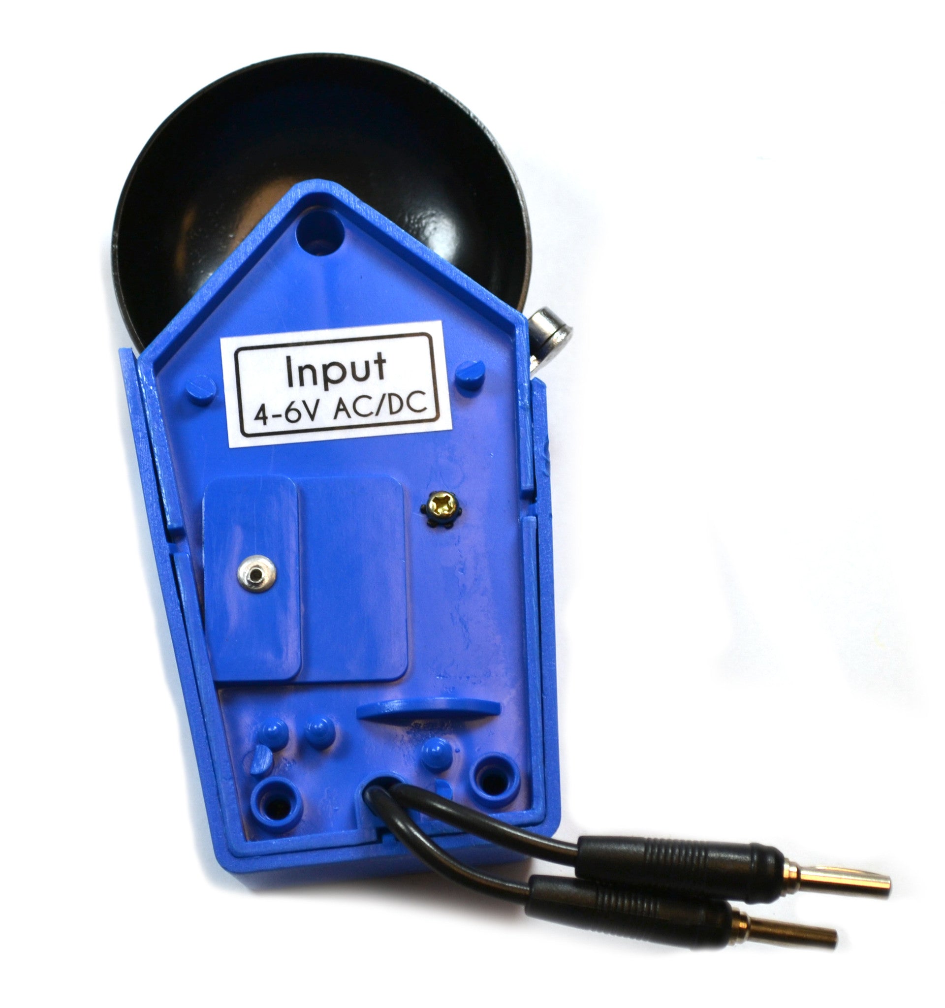 Eisco Labs Electric Bell with Banana Plug terminals 4-6V AC/DC