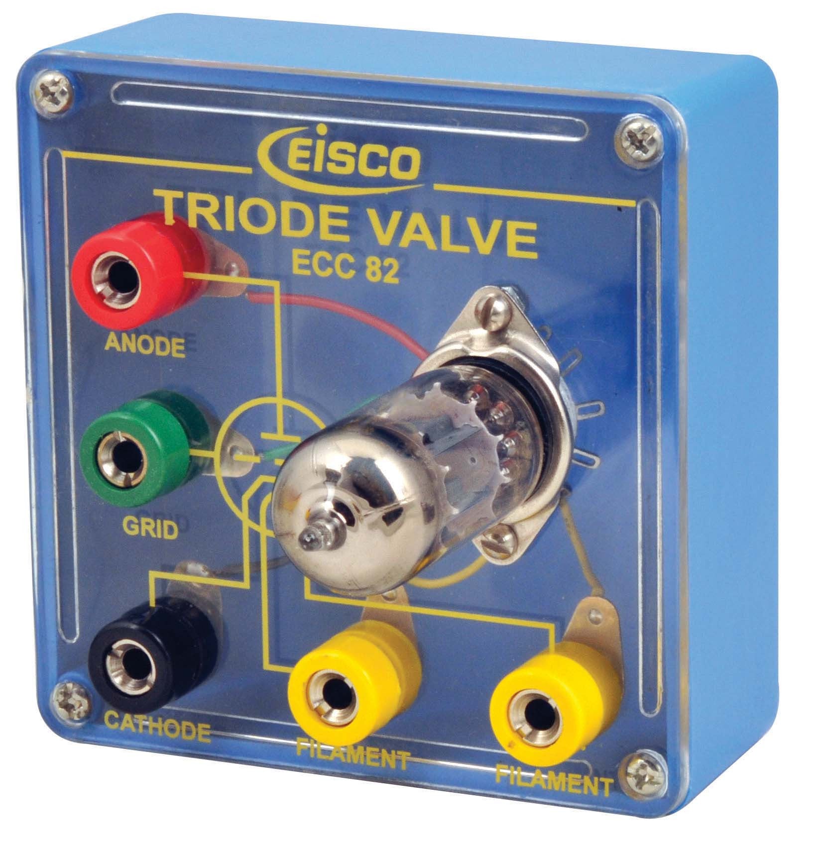 Triode Valve Mounted