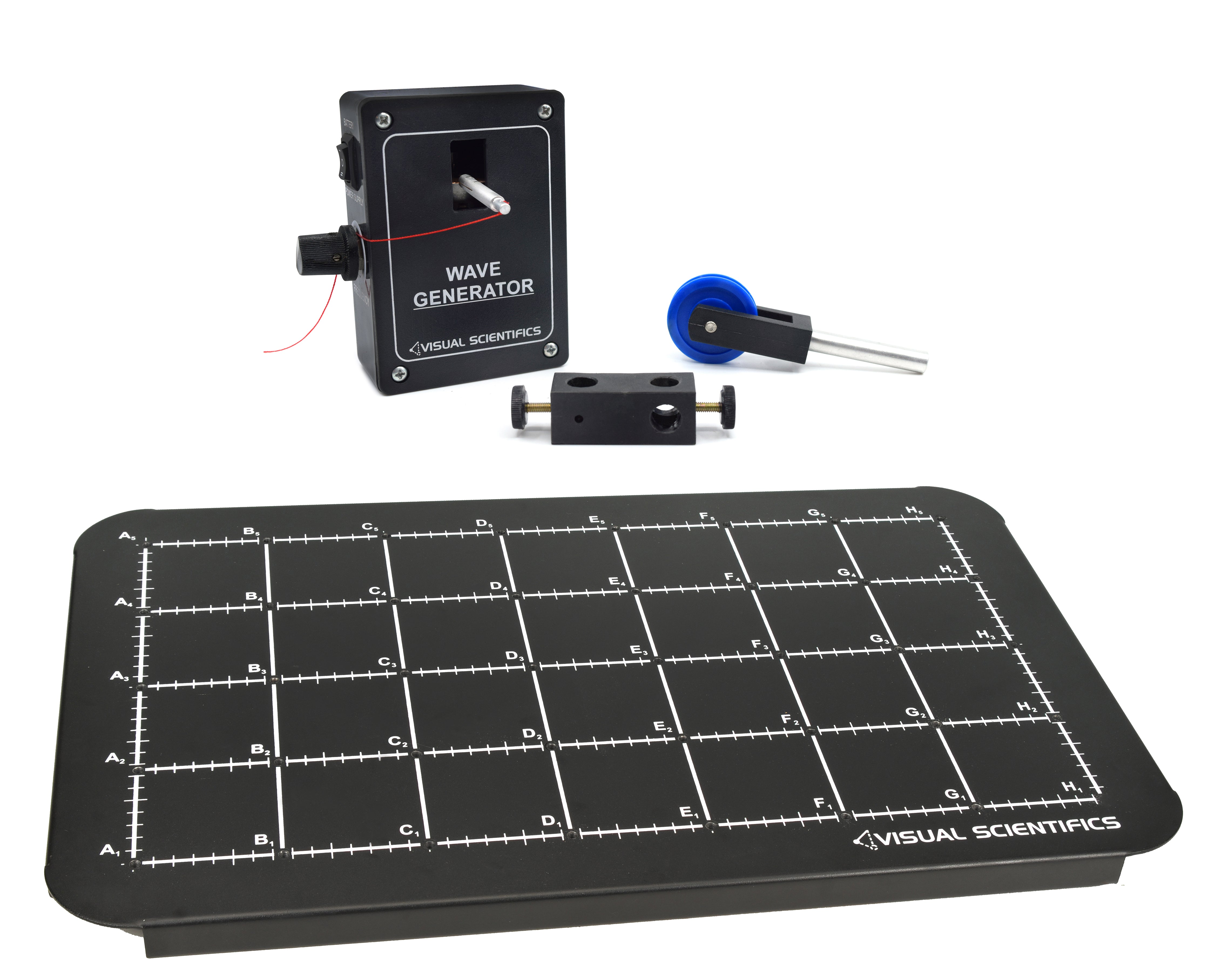 Standing Wave Demonstrator Kit with Magnetic Base - Visual Scientifics