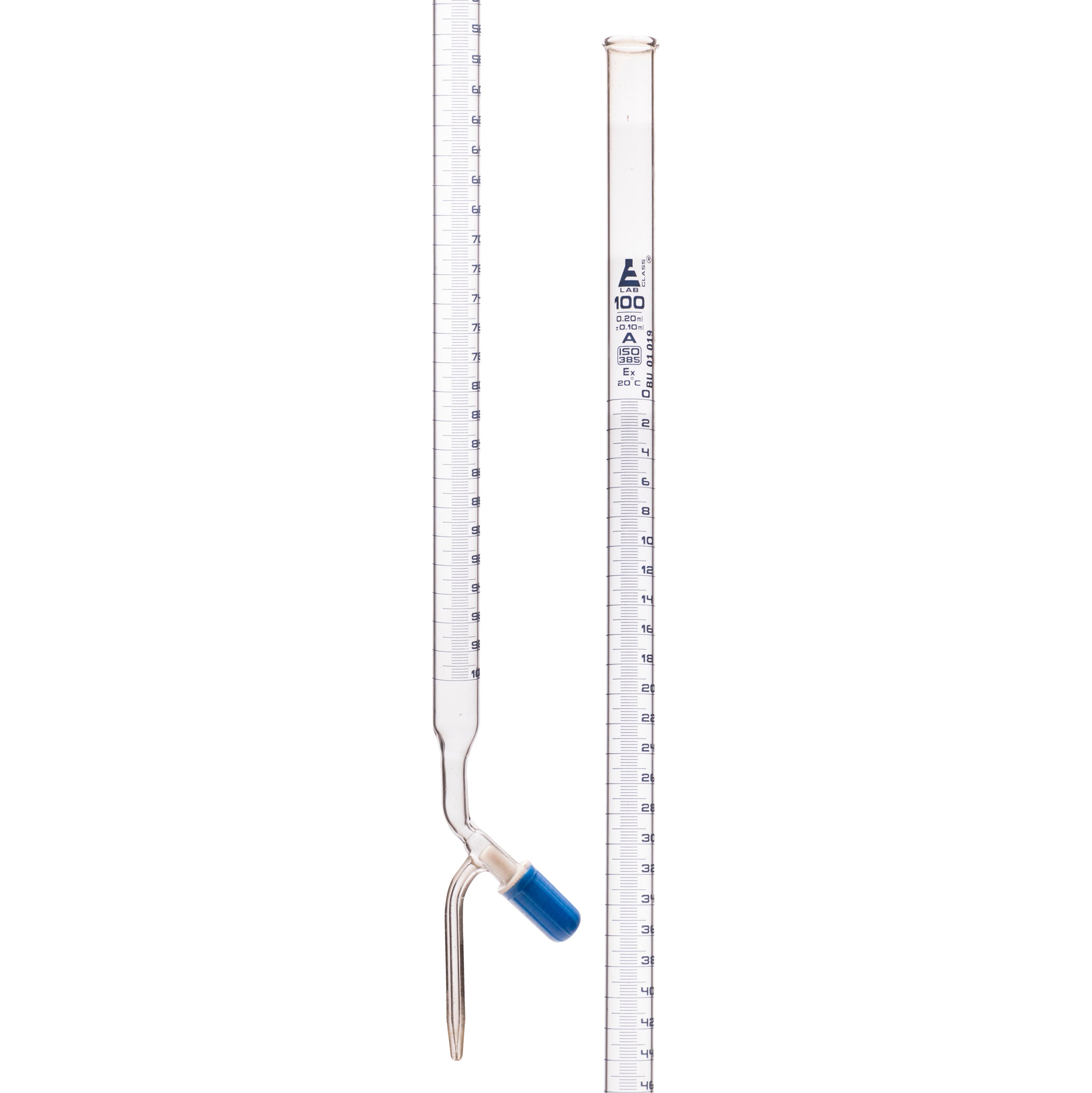 Class A Borosilicate Glass Burette with Rotaflow Stopcock
